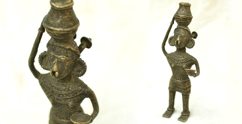 Ormolu ✺ Dhokra Tribal Women { 4 }